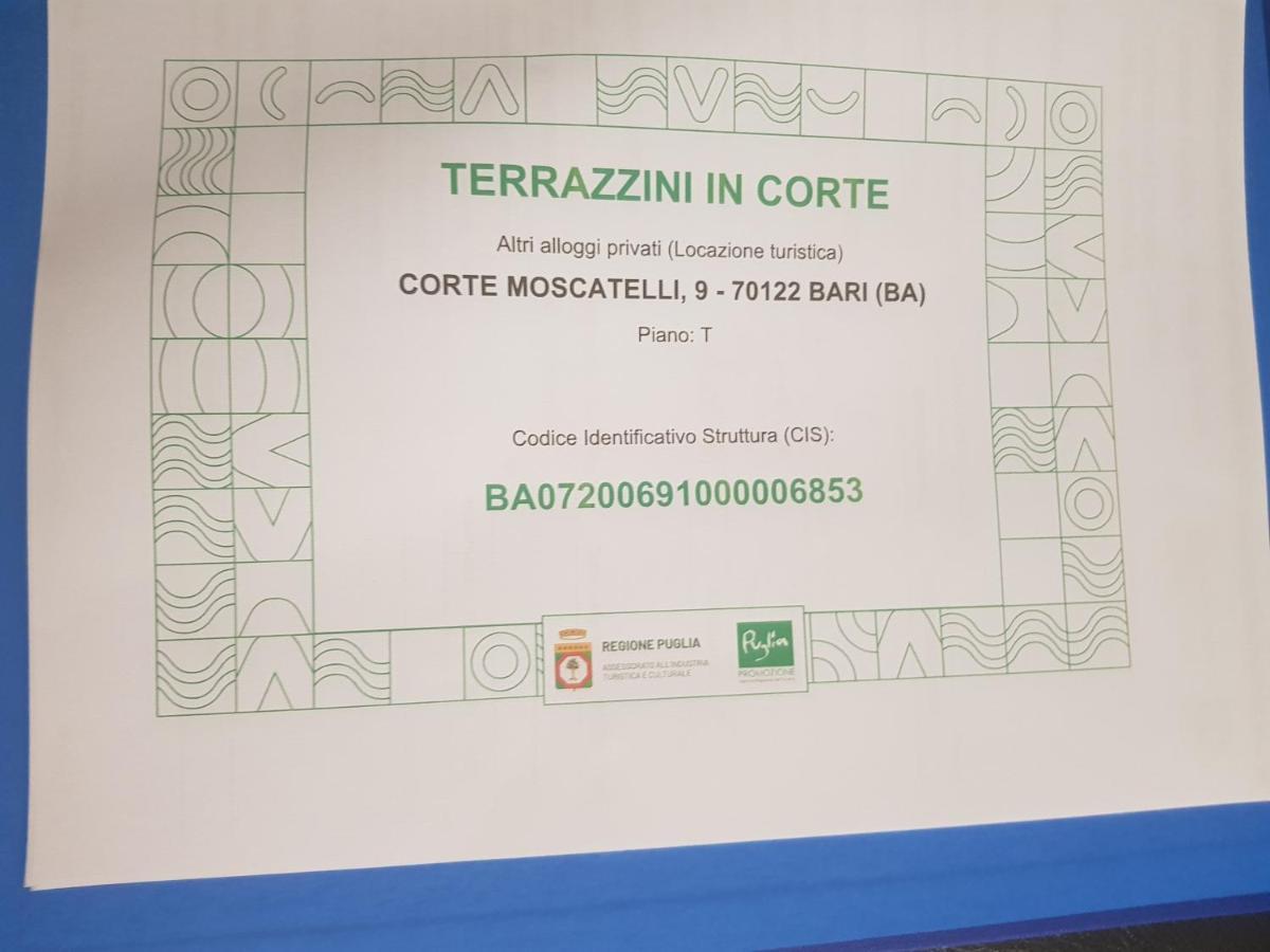 Terrazzini In Corte Bari Bagian luar foto